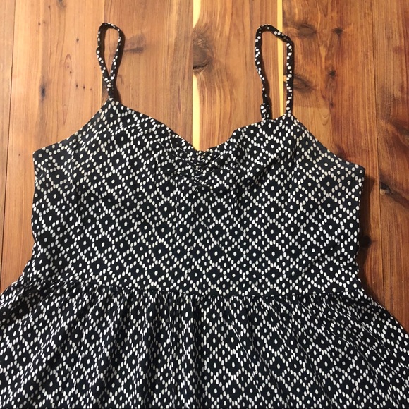 LOFT Black & White Dot Dress - Picture 2 of 7